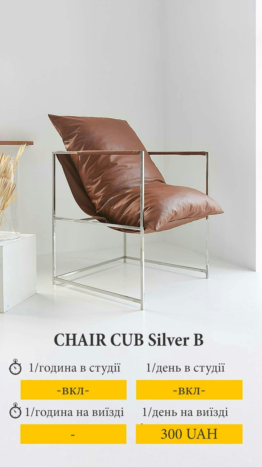 Cover image from chair-cub-silver-b