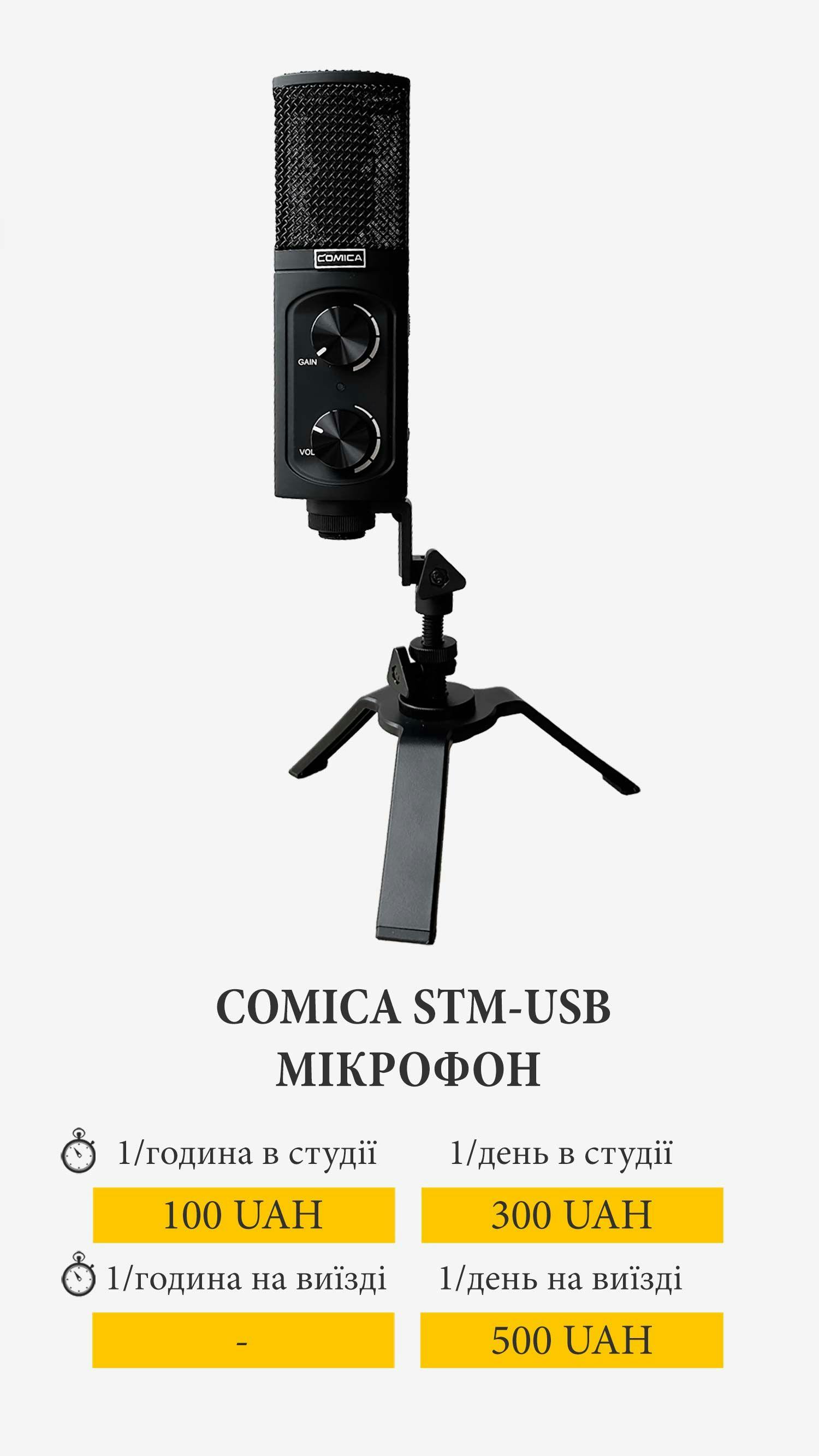 Cover image from COMICA STM-USB МІКРОФОН 